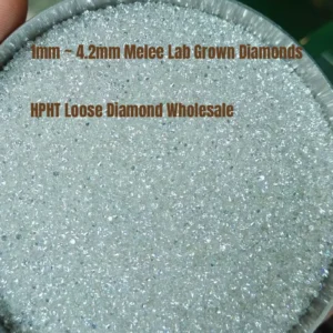 Europe Radiant Cut Melee Lab Grown Diamonds 0.1ct-0.2ct VVS