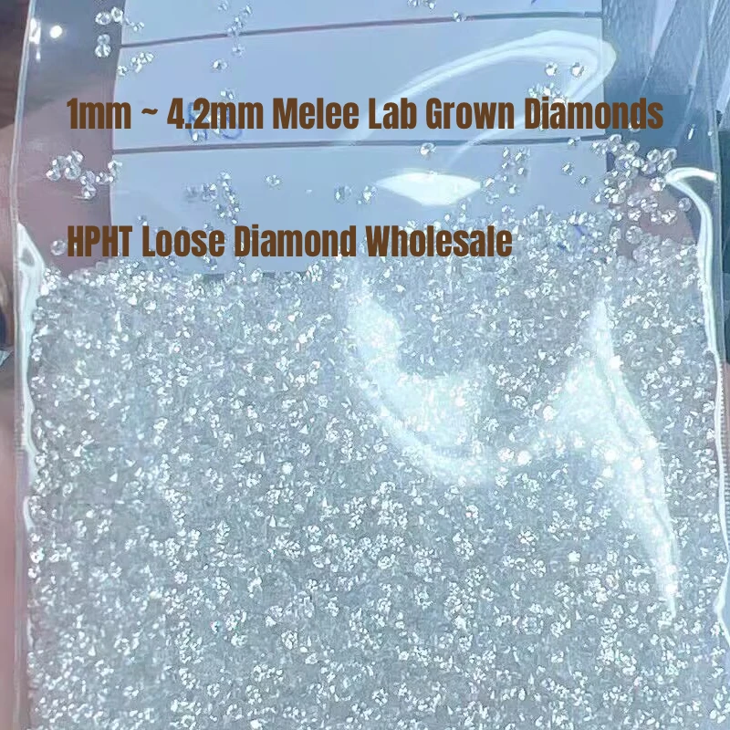 USA Asscher Cut Melee Loose Lab Created Diamonds Wholesale